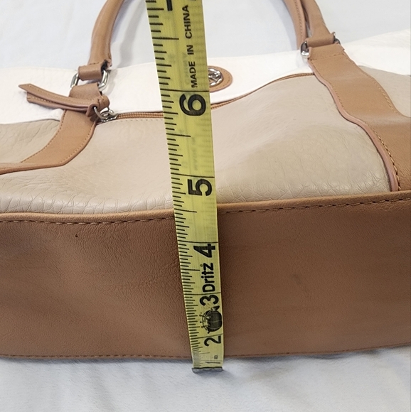 Kim Rogers Women's Two-Tone Shoulder Purse (Great For Upcycling) - Picture 8 of 16